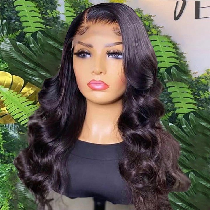 180% Density 13×4 Transprent Lace Frontal Wig Loose Wave