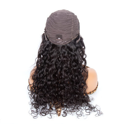 180% Density 13×4 Transprent Lace Frontal Wig Water Wave