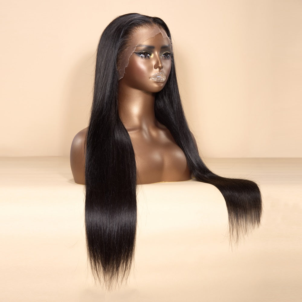 XBL Hair Straight Lace Front Wig 13x4/13x6 HD Lace Frontal Wig with Baby Hair Pre-plucked Hairline