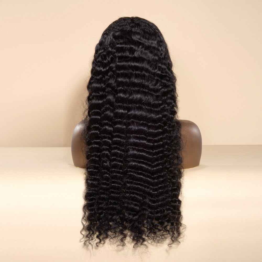 LA Warehouse Shipping XBL Hair Deep Wave Wig 13x4/13x6 HD Lace Frontal Wig Can Make Deep Part