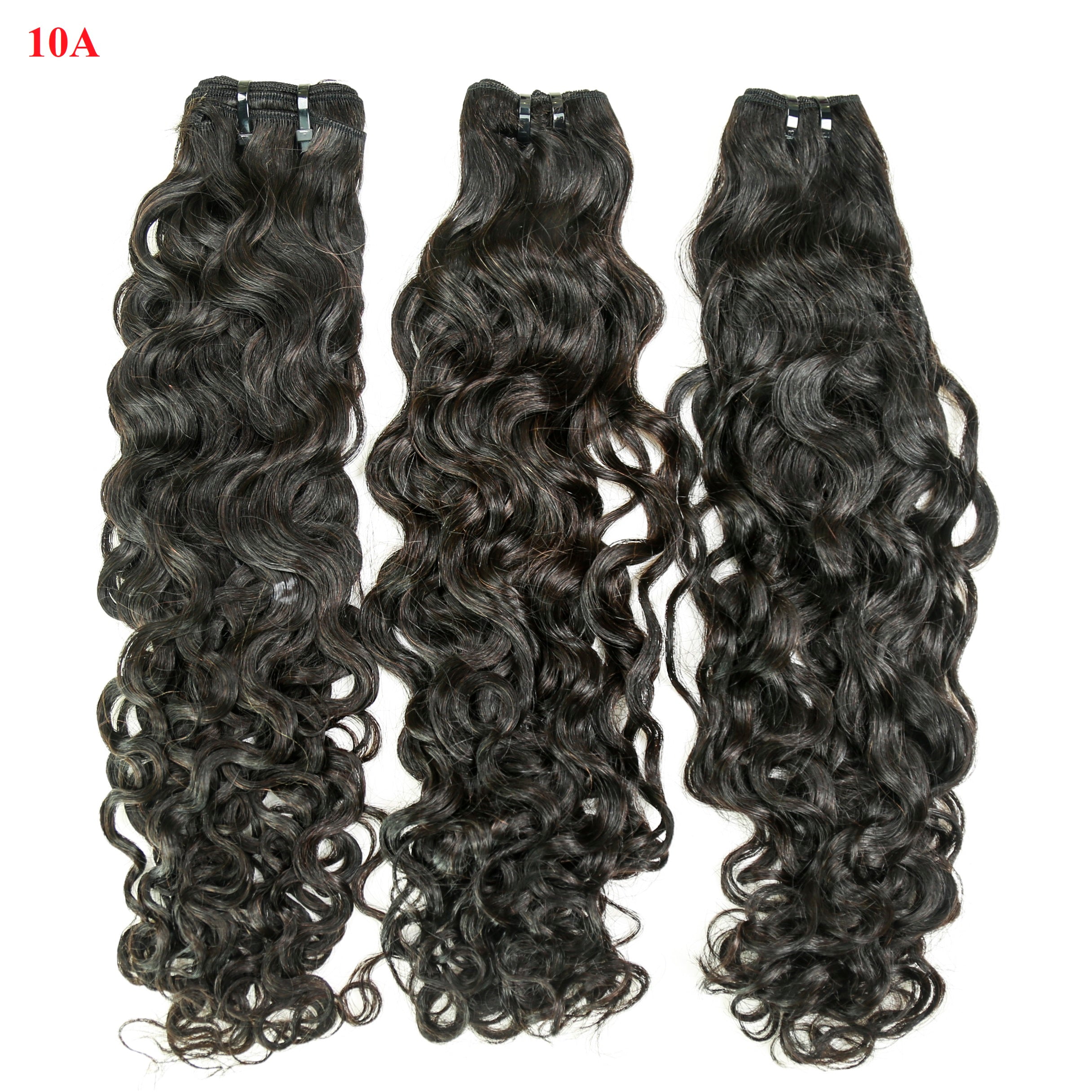 XBL Hair 9A/10A/12A Water Wave 3 Bundles with 13x6 Frontal with Preplucked Hairline