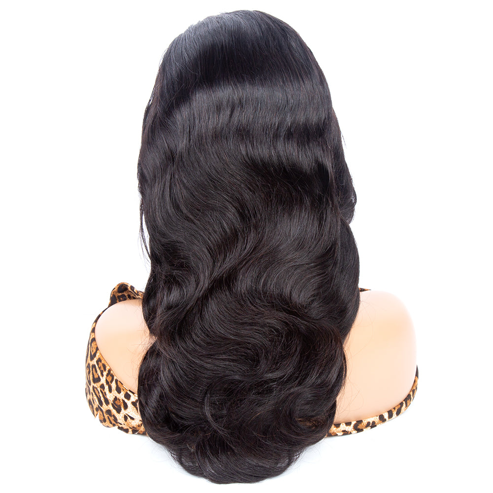 XBL hair Wholesale Glueless Wig Body Wave 5x5 HD Lace Closure Wig Bleached Knots Pre-plucked 100% Virgin hair