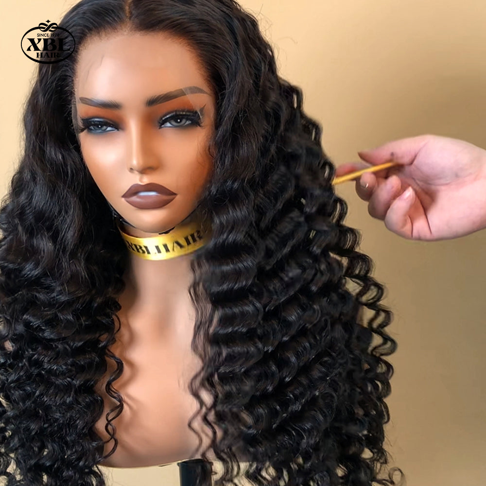 XBL Hair 13x6/13x4 Lace Front Pineapple Wave Wig HD Human Hair Frontal Wig