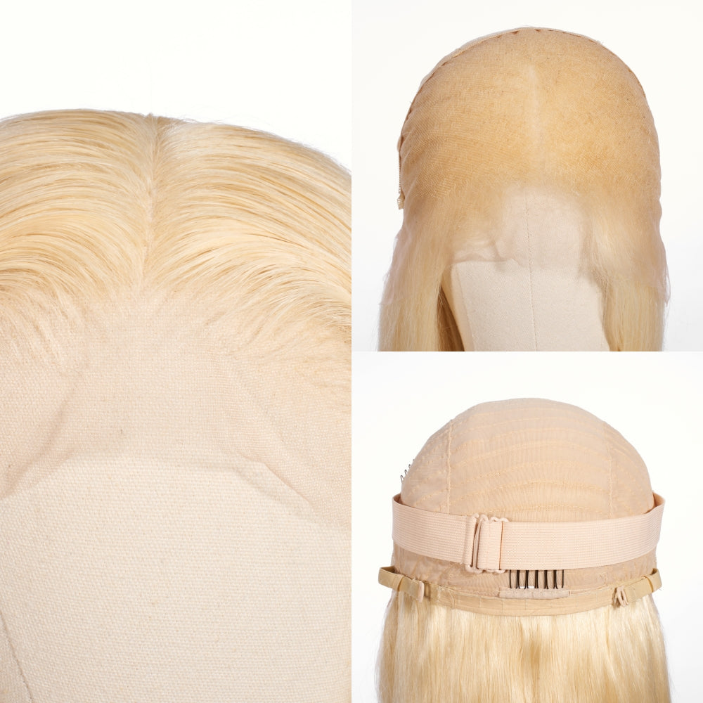 LA Warehouse Shipping XBL Hair 613 Frontal Wig Blonde Body Wave Wig 13x4 Lace Front Wig