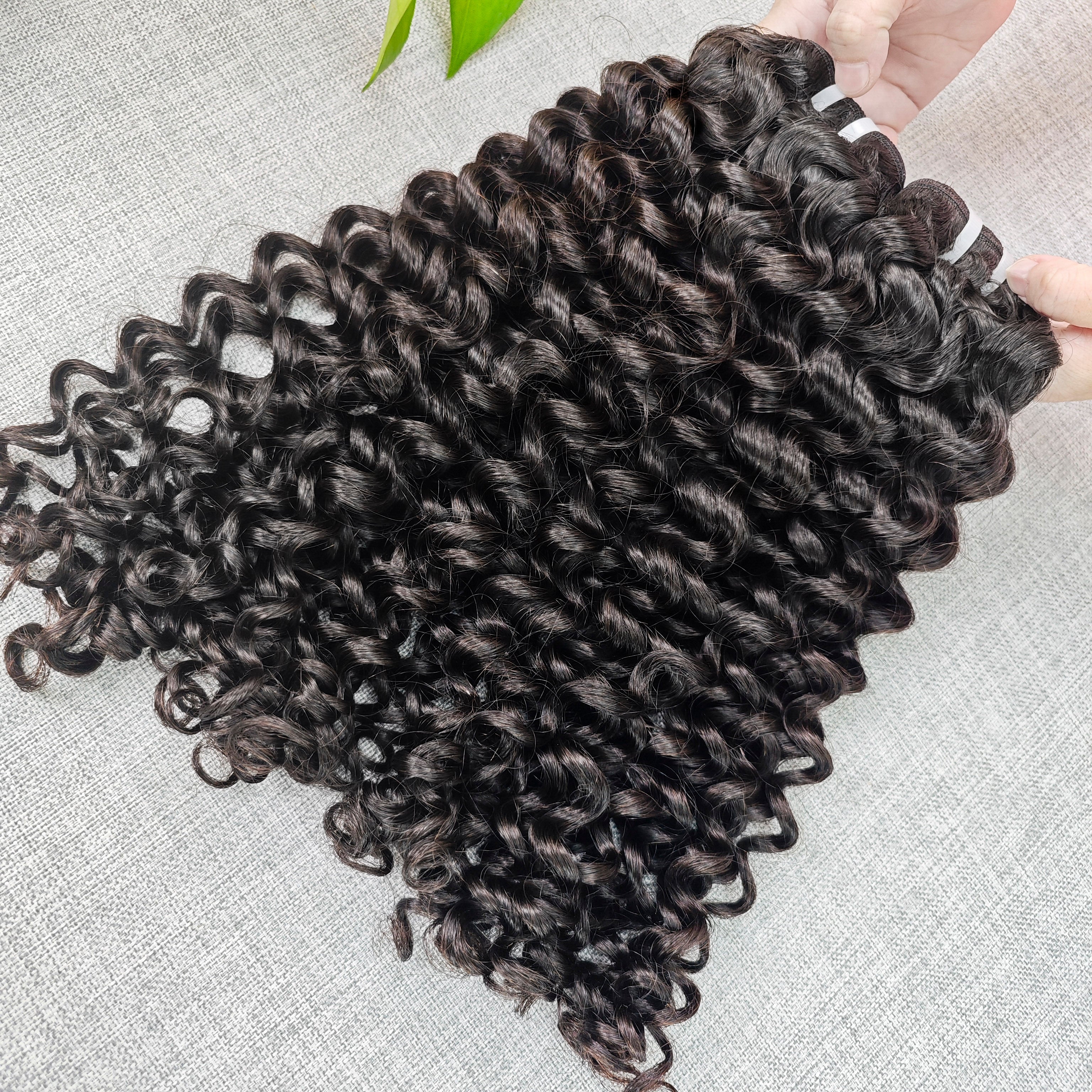 Wholesale Raw Hair Supplier new styles Jerry curl hair extension 3pcs-70pcs