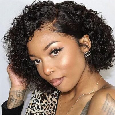 5×5 Pixie Lulu Curl Lace Closure Wig