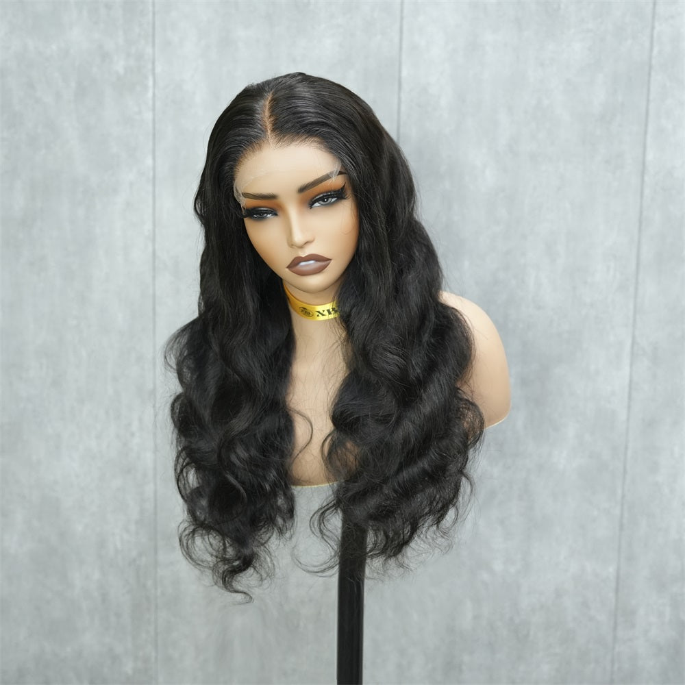 XBL Hair Miss Flawless Tiny Knots 5x5 HD Lace Body Wave Wig 100% Human Hair Wig Single Doner Hair