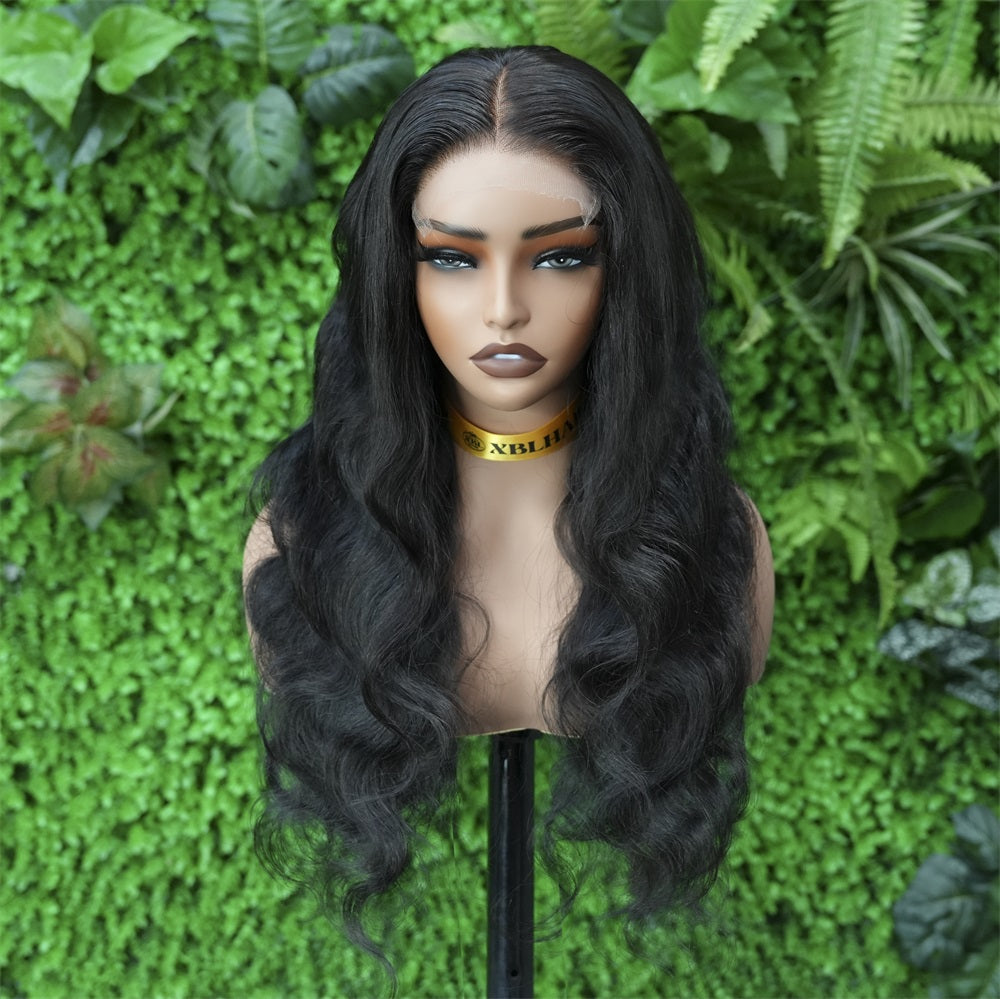 XBL Hair Miss Flawless Tiny Knots 5x5 HD Lace Body Wave Wig 100% Human Hair Wig Single Doner Hair