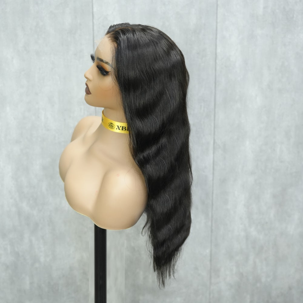 XBL Hair Miss Flawless Tiny Knots 5x5 HD Lace Body Wave Wig 100% Human Hair Wig Single Doner Hair