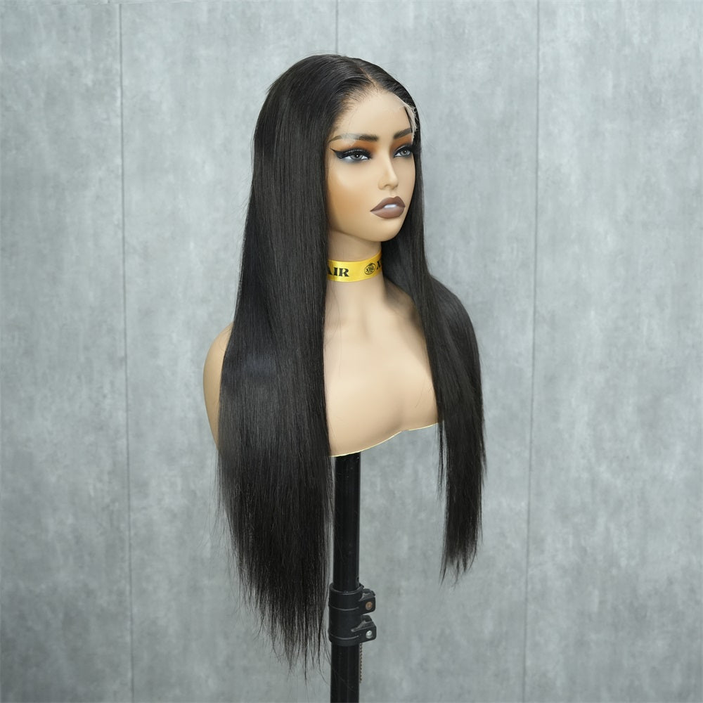 XBL Hair Miss Flawless Tiny Knots 5x5 HD Lace Straight Wig 100% Human Hair Wig Single Doner Hair