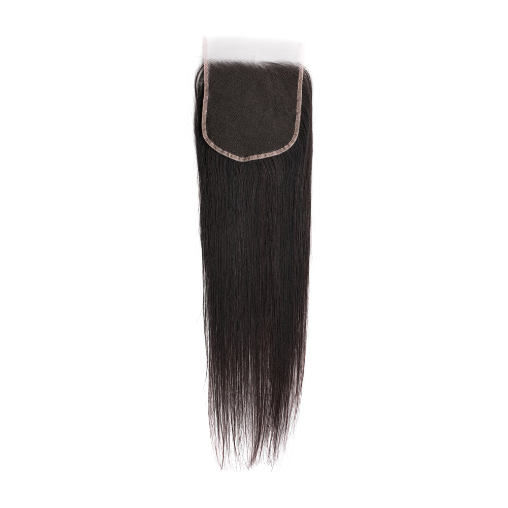 XBL Hair 5x5 HD Lace Cloure Straight Small Knots 100% Human Hair