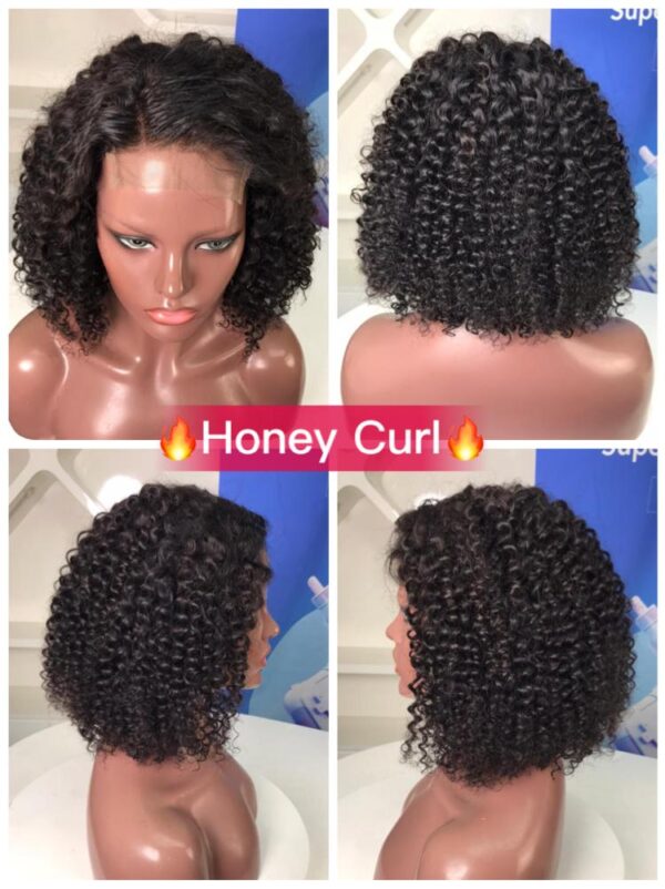 New Arrival Honey Curl Bob Wig Celebrity Hair Style