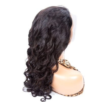 180% Density 13×4 Transprent Lace Frontal Wig Loose Wave