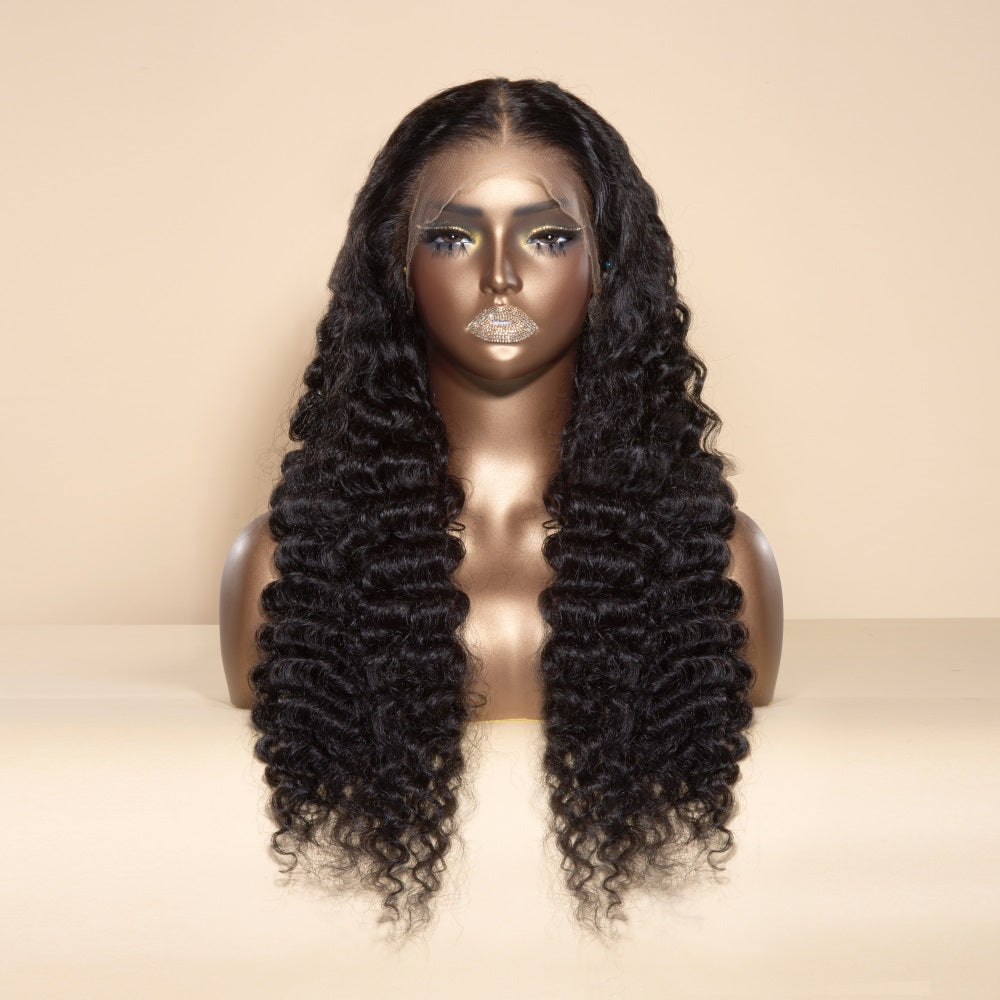 LA Warehouse Shipping XBL Hair Deep Wave Wig 13x4/13x6 HD Lace Frontal Wig Can Make Deep Part