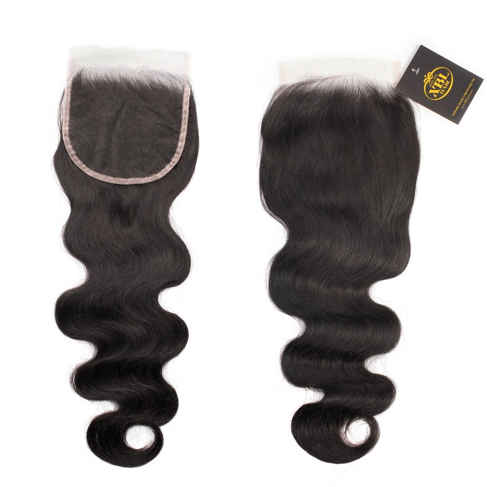 XBL Hair 5x5 HD Lace Cloure Body Wave Small Knots 100% Human Hair